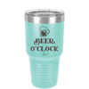 Beer O'Clock - Laser Engraved Stainless Steel Drinkware - 2098 -