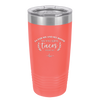 As For Me and My House We Will Serve Tacos - Laser Engraved Stainless Steel Drinkware - 2101 -