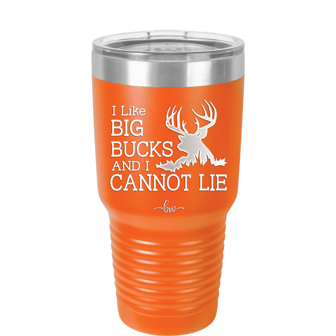 I Like Big Bucks and I Cannot Lie - Laser Engraved Stainless Steel Drinkware - 2103 -