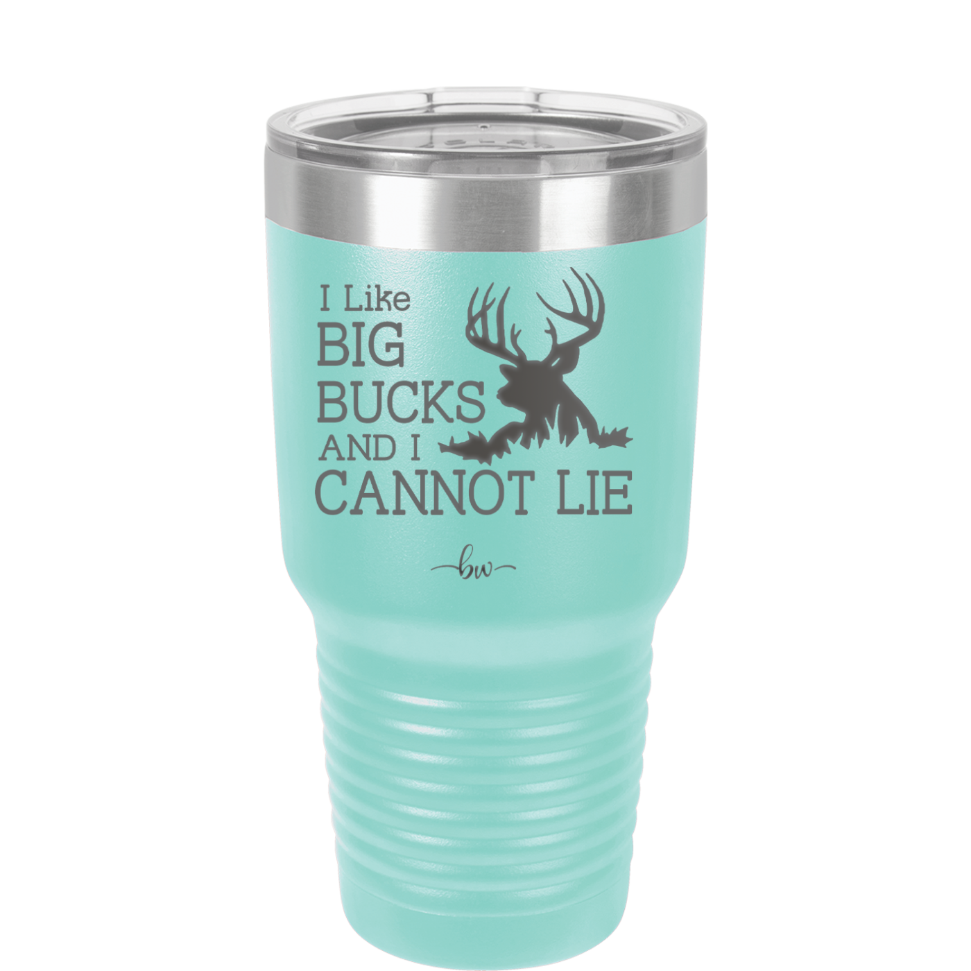 I Like Big Bucks and I Cannot Lie - Laser Engraved Stainless Steel Drinkware - 2103 -