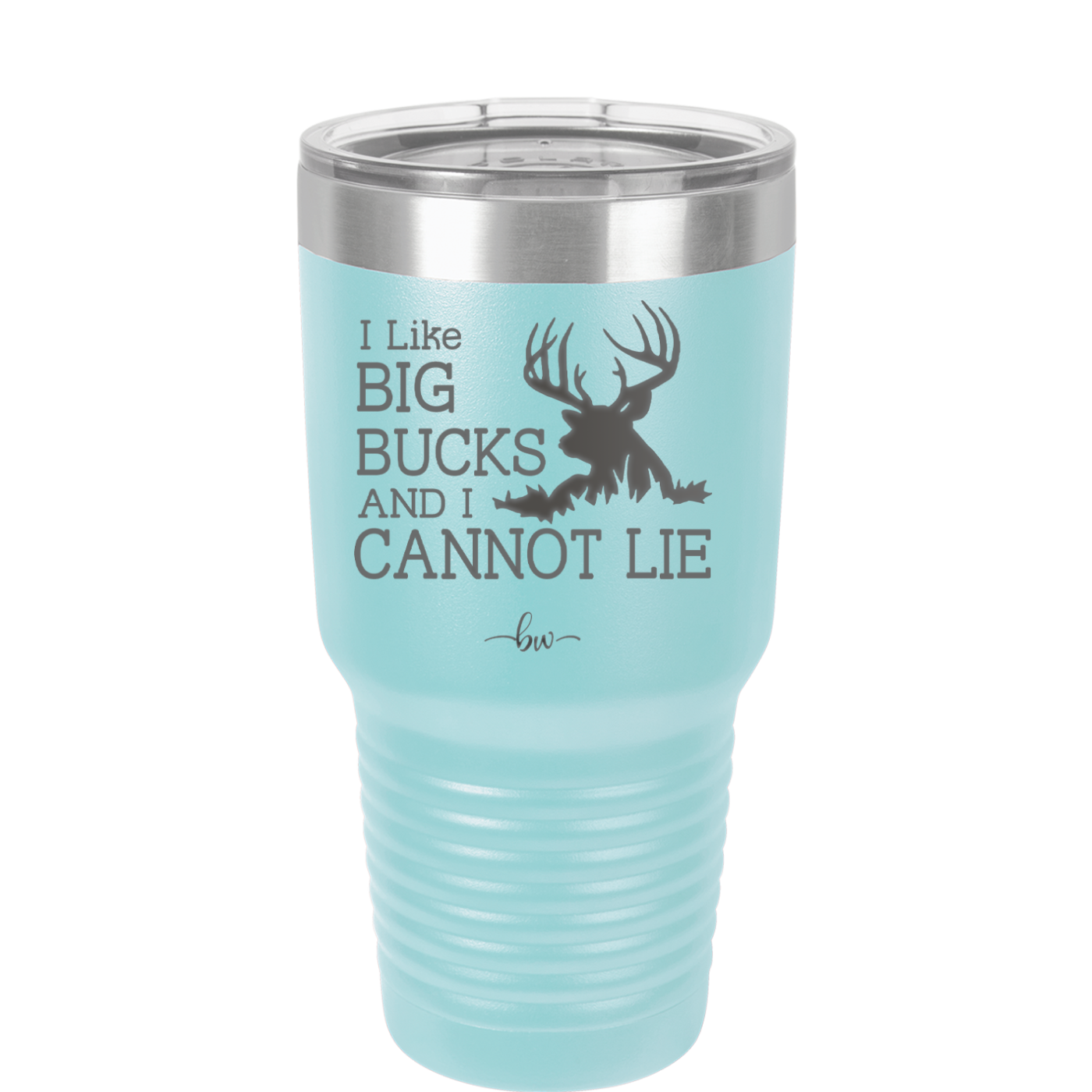 I Like Big Bucks and I Cannot Lie - Laser Engraved Stainless Steel Drinkware - 2103 -
