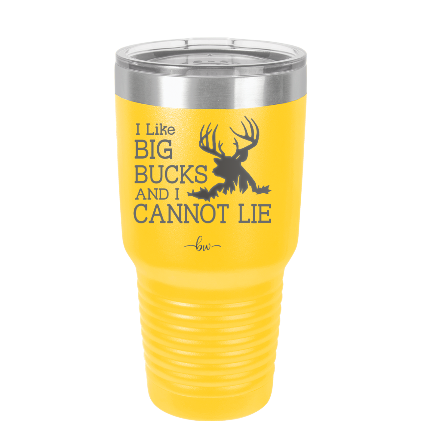 I Like Big Bucks and I Cannot Lie - Laser Engraved Stainless Steel Drinkware - 2103 -