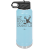 I Like Big Bucks and I Cannot Lie - Laser Engraved Stainless Steel Drinkware - 2103 -