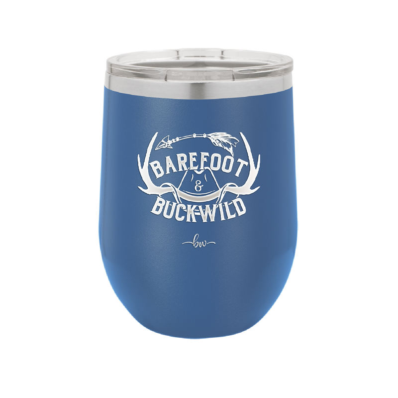 Barefoot and Buckwild - Laser Engraved Stainless Steel Drinkware - 2104 -