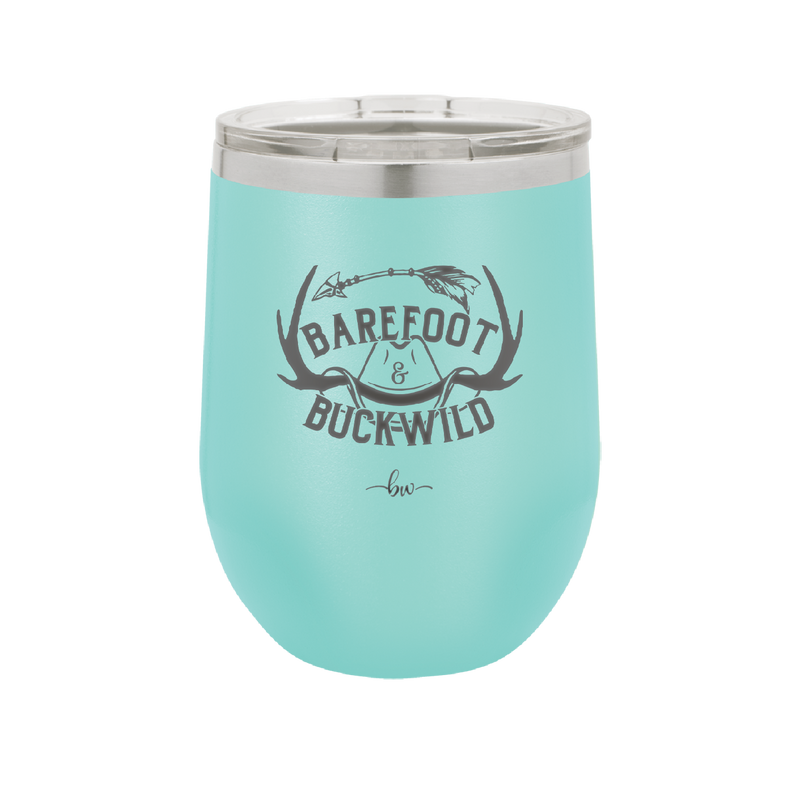 Barefoot and Buckwild - Laser Engraved Stainless Steel Drinkware - 2104 -