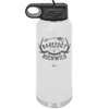 Barefoot and Buckwild - Laser Engraved Stainless Steel Drinkware - 2104 -