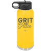 Grit and Grace - Laser Engraved Stainless Steel Drinkware - 2105 -