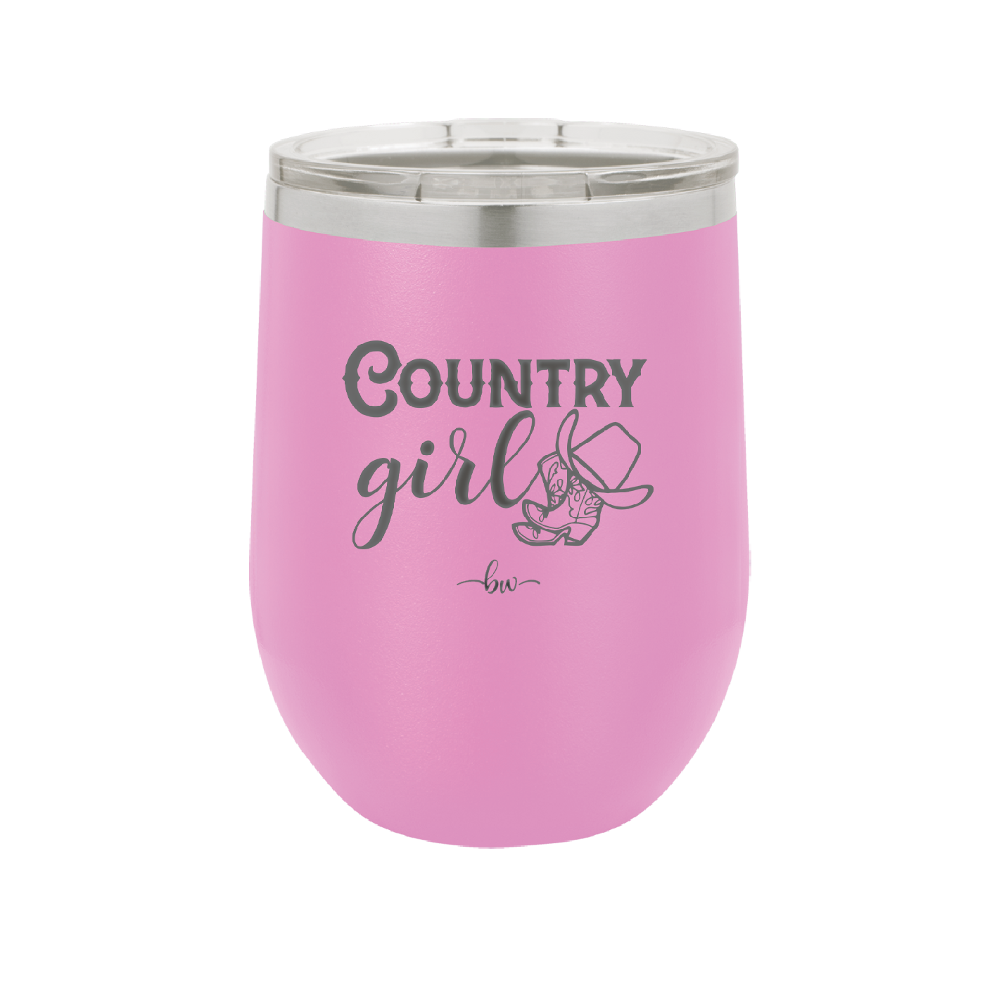 Country Girl - Laser Engraved Stainless Steel Drinkware - 2106 -