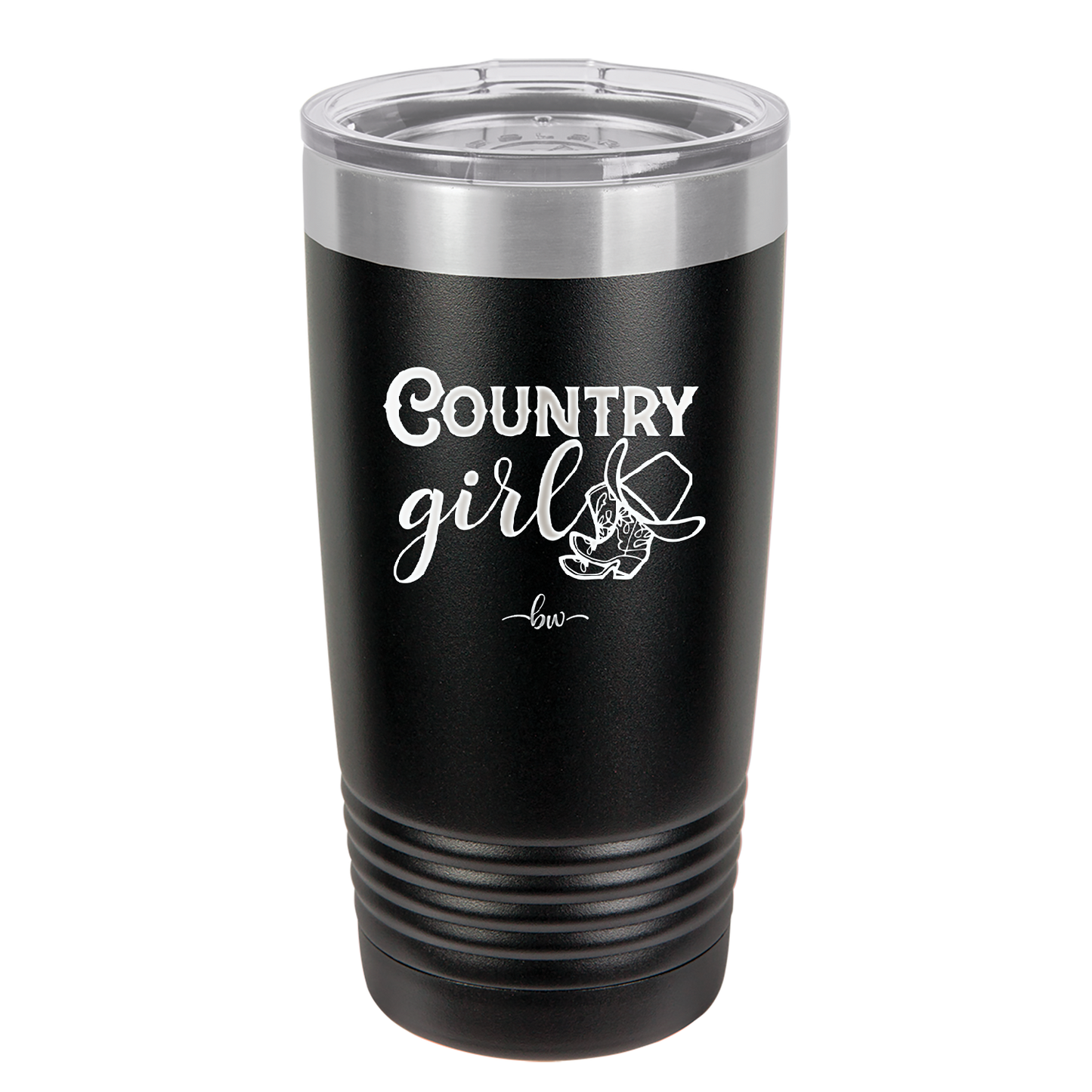 Country Girl - Laser Engraved Stainless Steel Drinkware - 2106 -