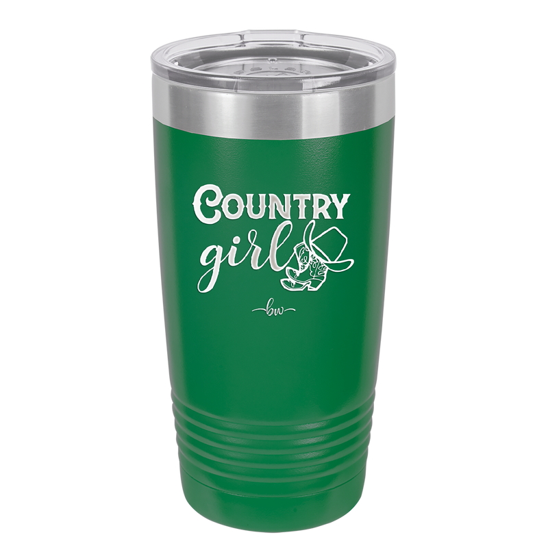 Country Girl - Laser Engraved Stainless Steel Drinkware - 2106 -