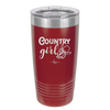 Country Girl - Laser Engraved Stainless Steel Drinkware - 2106 -