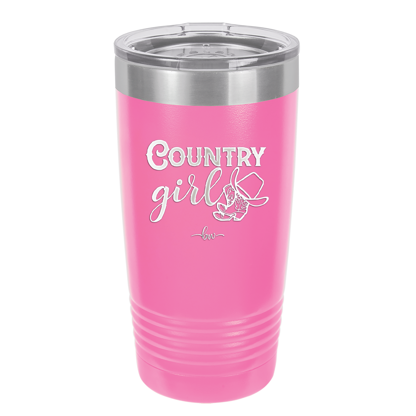 Country Girl - Laser Engraved Stainless Steel Drinkware - 2106 -