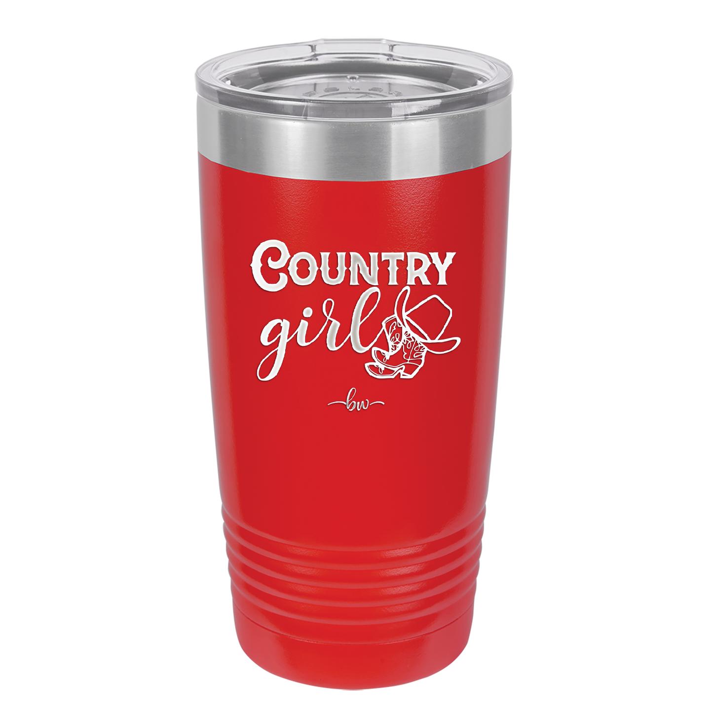 Country Girl - Laser Engraved Stainless Steel Drinkware - 2106 -