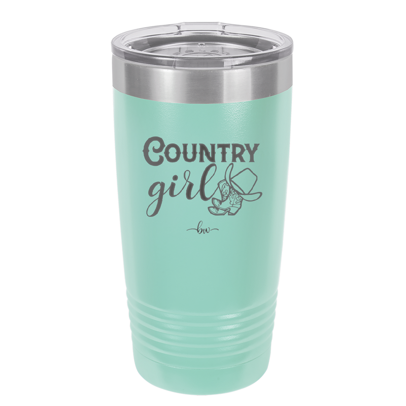 Country Girl - Laser Engraved Stainless Steel Drinkware - 2106 -