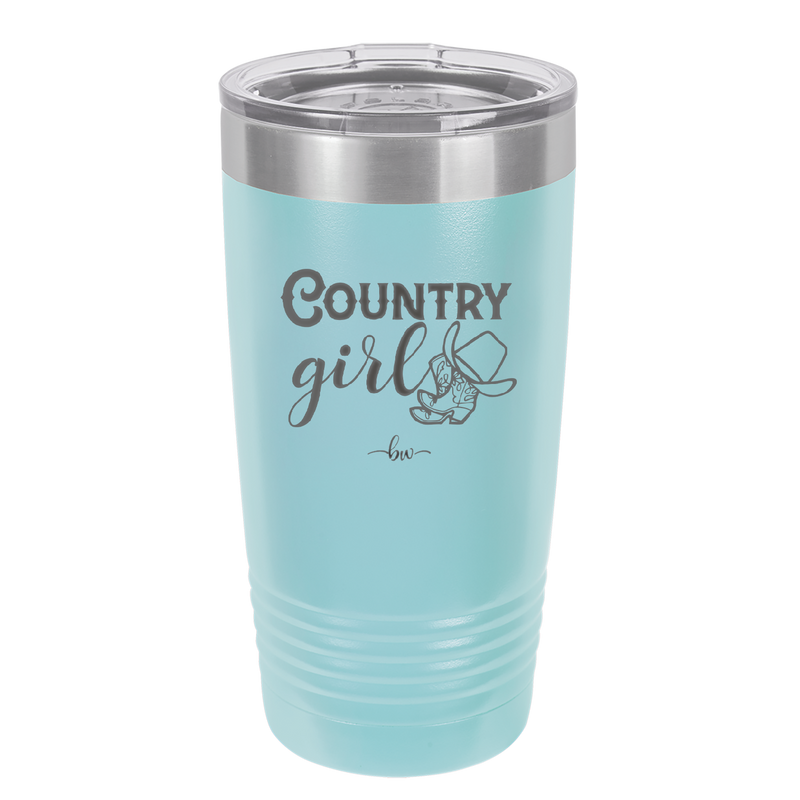 Country Girl - Laser Engraved Stainless Steel Drinkware - 2106 -