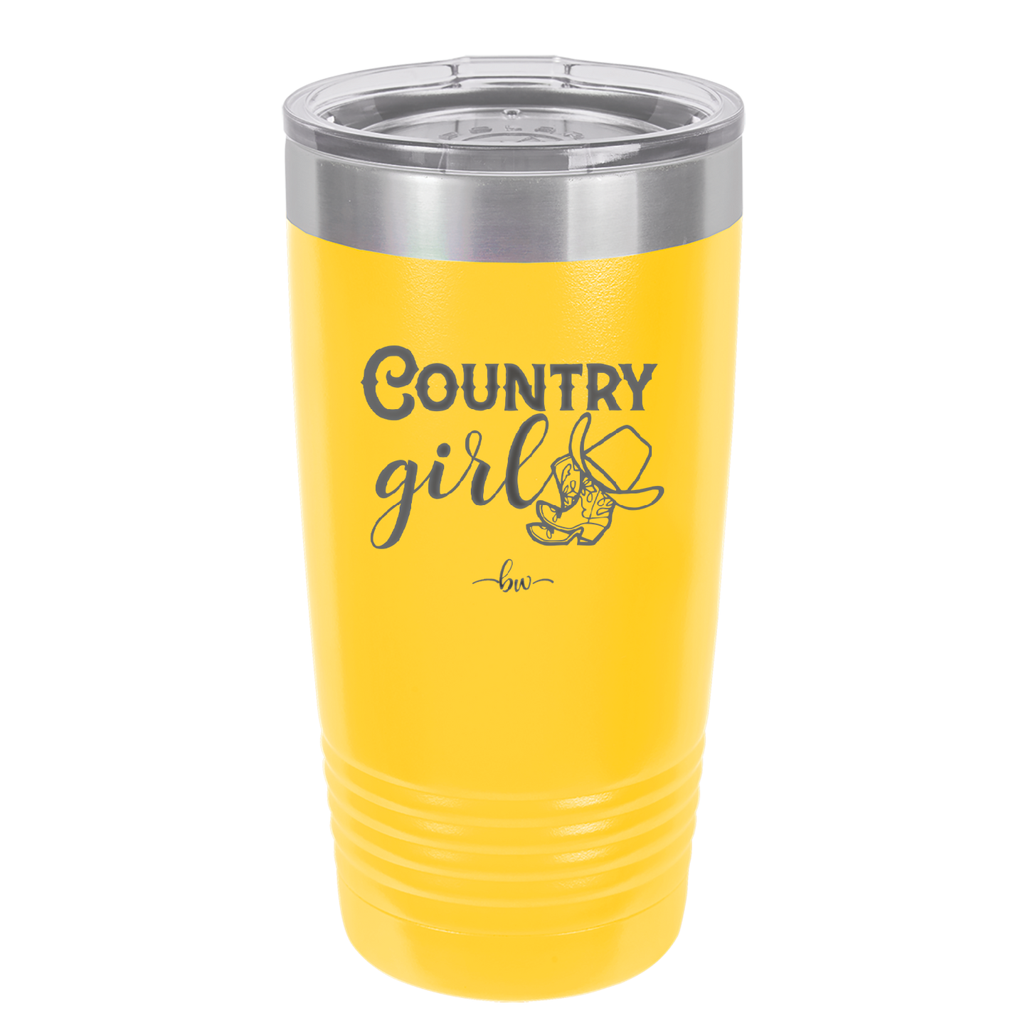 Country Girl - Laser Engraved Stainless Steel Drinkware - 2106 -