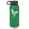 Farm Chick - Laser Engraved Stainless Steel Drinkware - 2107 -