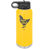Farm Chick - Laser Engraved Stainless Steel Drinkware - 2107 -