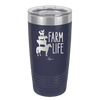 Farm Life - Laser Engraved Stainless Steel Drinkware - 2108 -