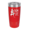 Farm Life - Laser Engraved Stainless Steel Drinkware - 2108 -