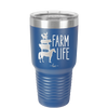 Farm Life - Laser Engraved Stainless Steel Drinkware - 2108 -