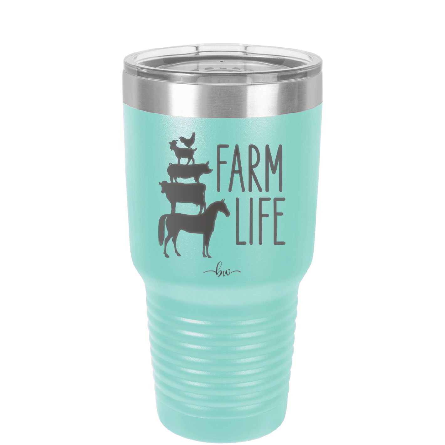 Farm Life - Laser Engraved Stainless Steel Drinkware - 2108 -