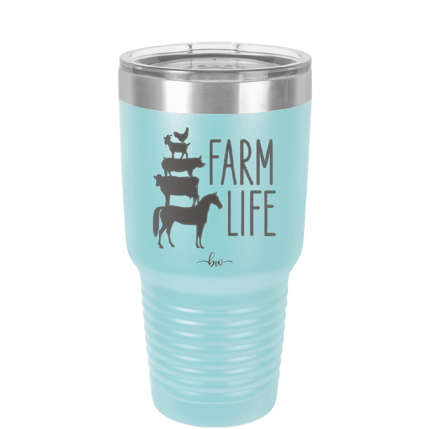 Farm Life - Laser Engraved Stainless Steel Drinkware - 2108 -