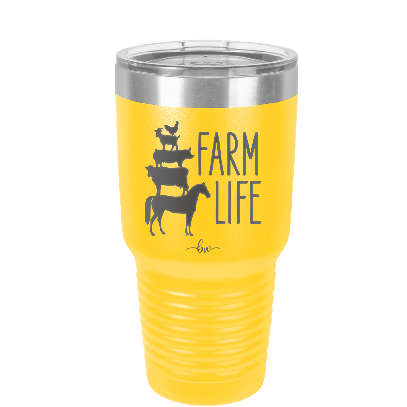 Farm Life - Laser Engraved Stainless Steel Drinkware - 2108 -