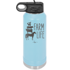 Farm Life - Laser Engraved Stainless Steel Drinkware - 2108 -