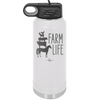 Farm Life - Laser Engraved Stainless Steel Drinkware - 2108 -