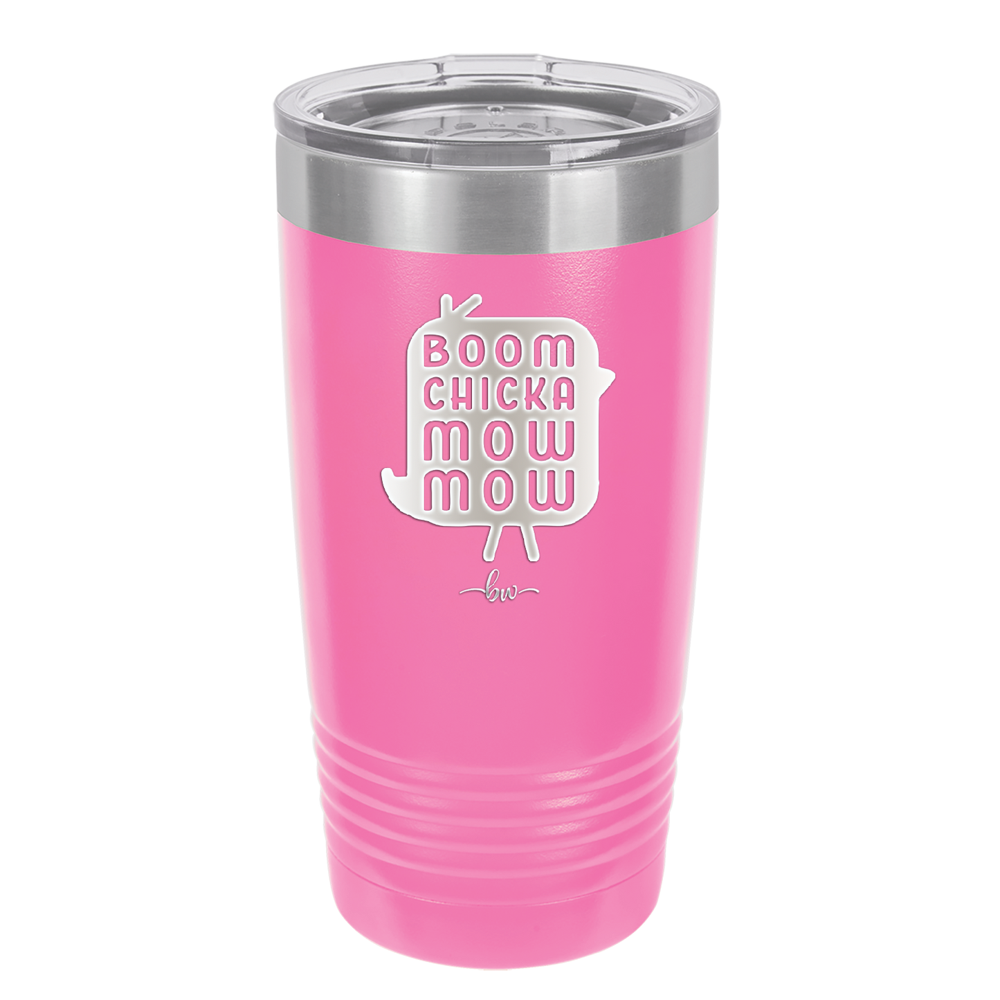 Boom Chicka Mow Mow - Laser Engraved Stainless Steel Drinkware - 2109 -
