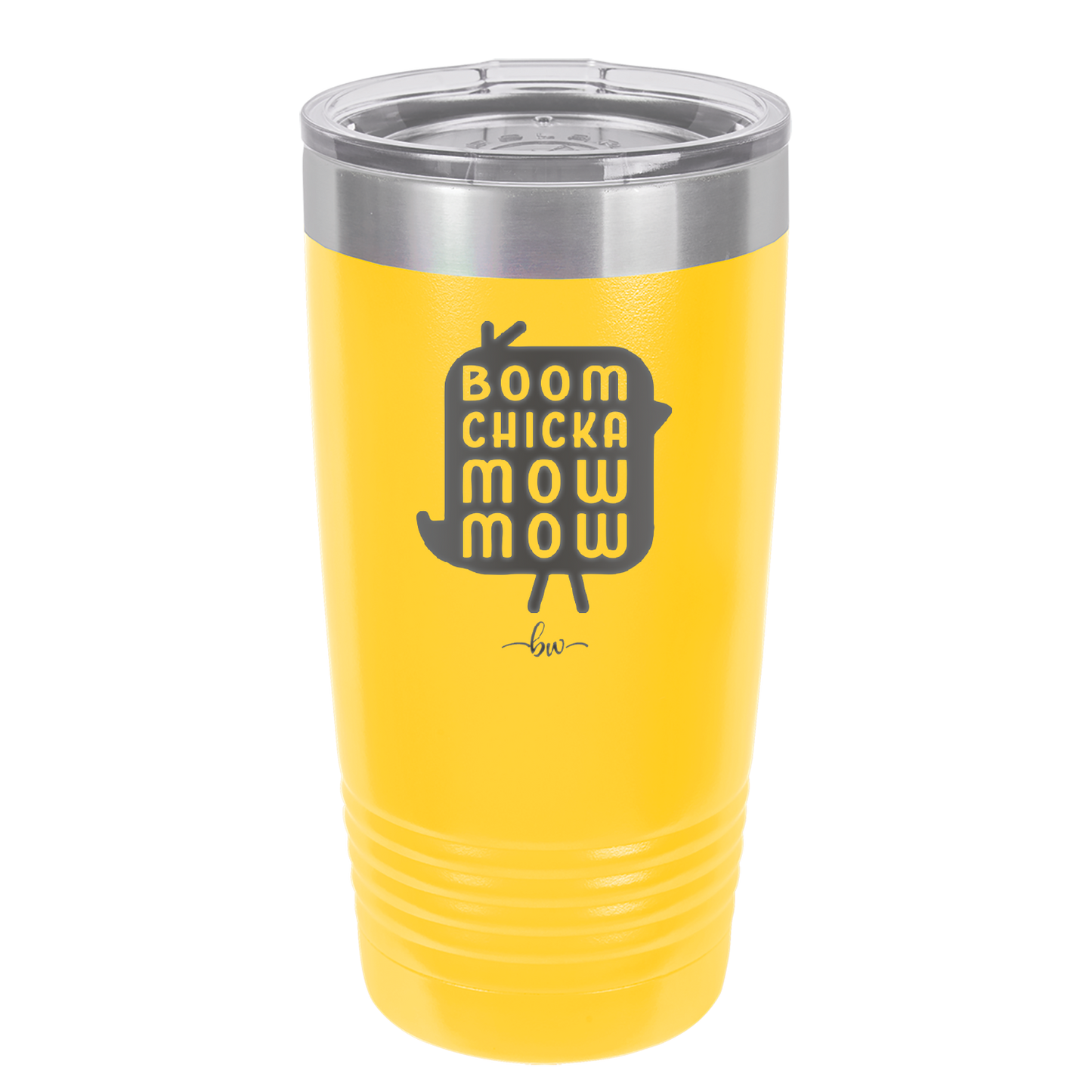 Boom Chicka Mow Mow - Laser Engraved Stainless Steel Drinkware - 2109 -