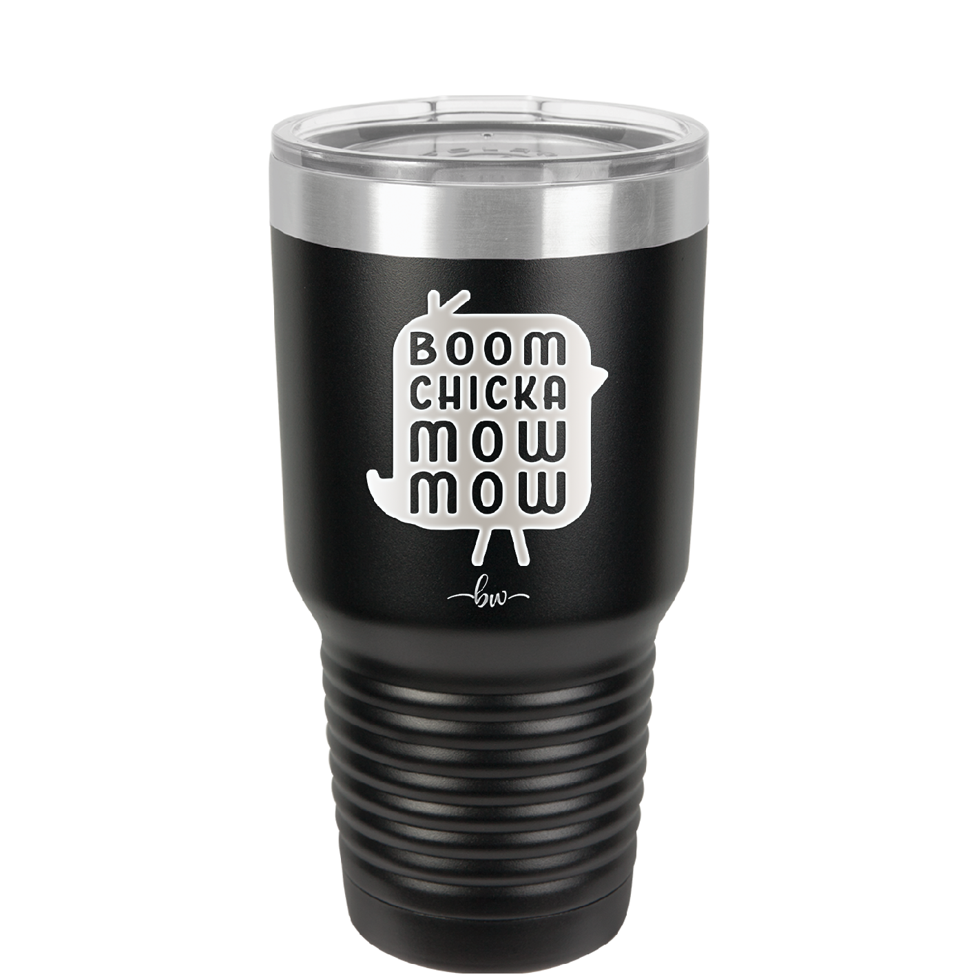 Boom Chicka Mow Mow - Laser Engraved Stainless Steel Drinkware - 2109 -