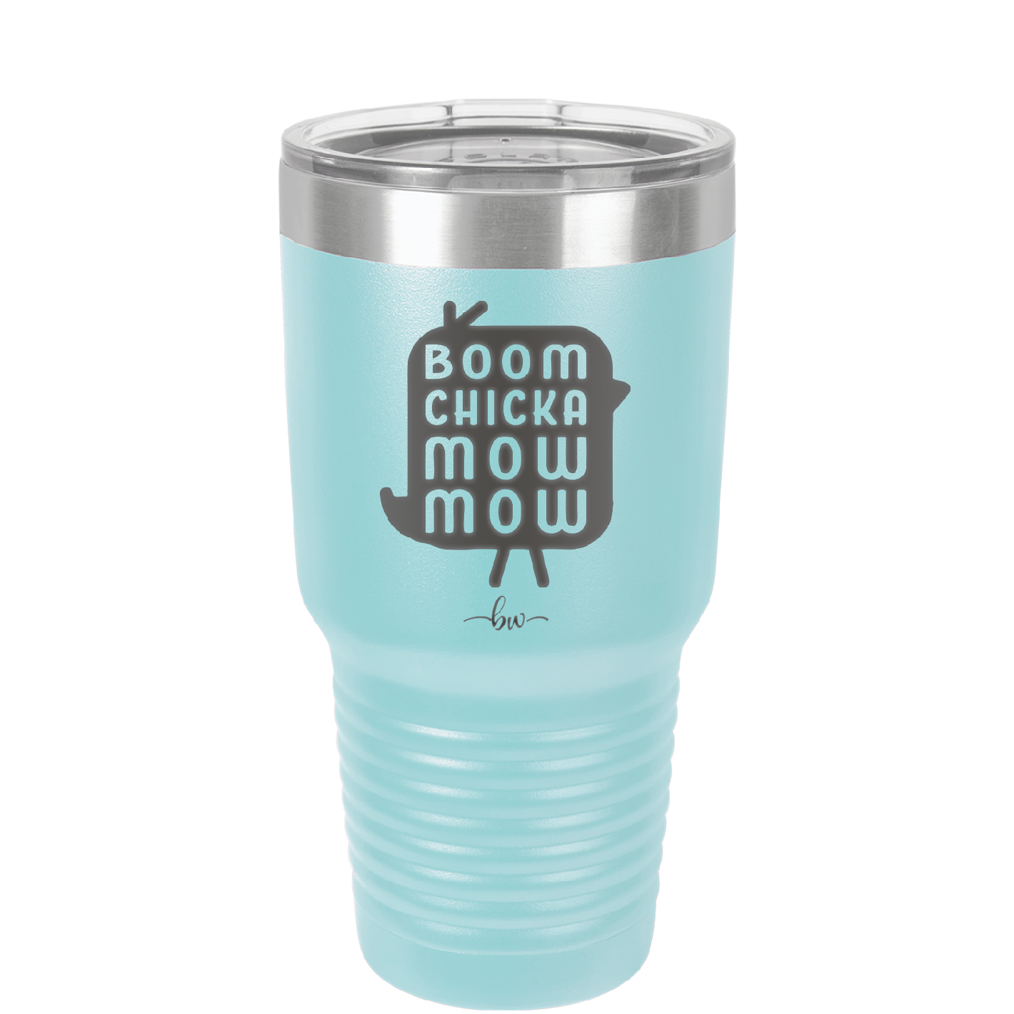 Boom Chicka Mow Mow - Laser Engraved Stainless Steel Drinkware - 2109 -