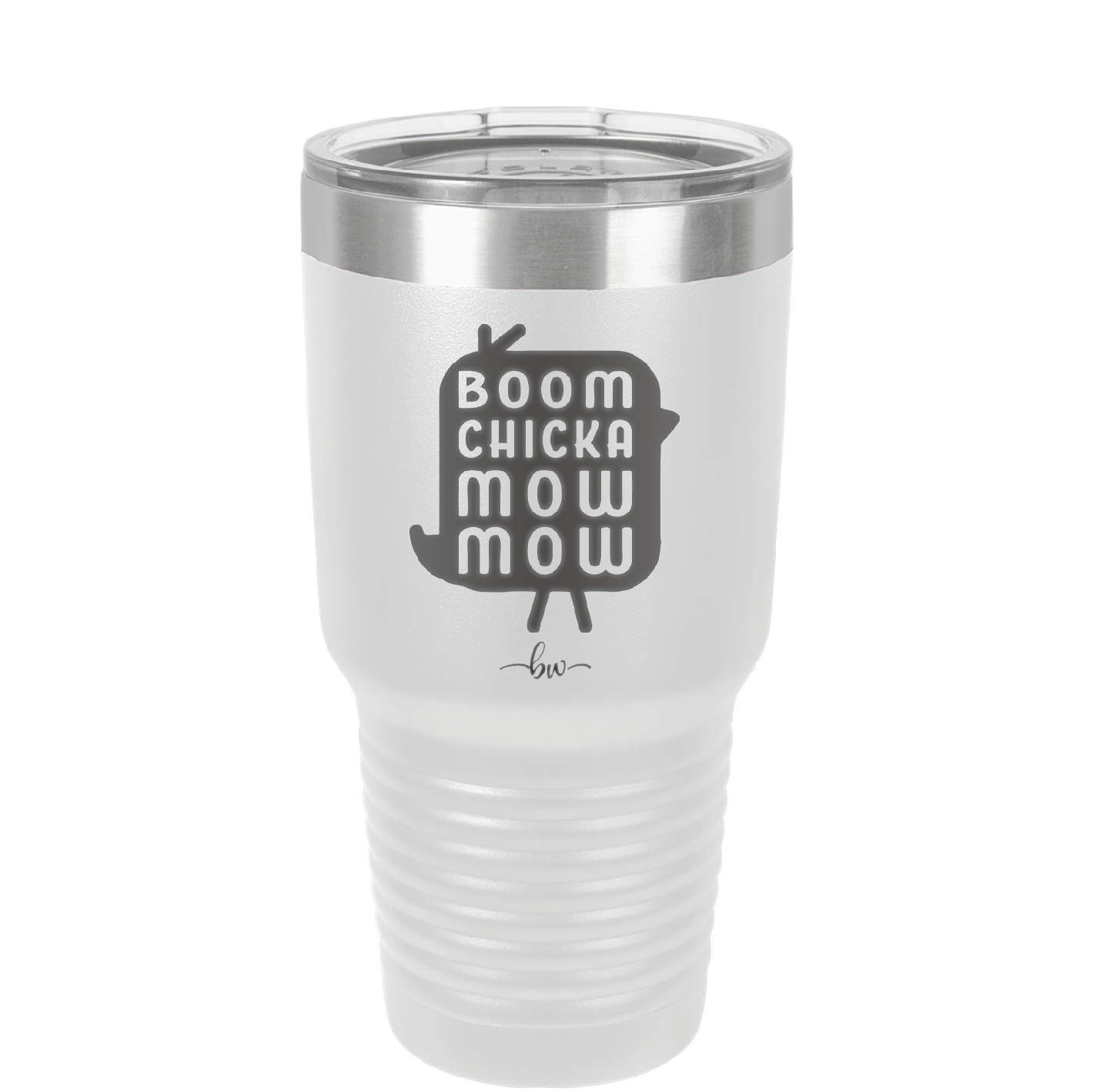 Boom Chicka Mow Mow - Laser Engraved Stainless Steel Drinkware - 2109 -