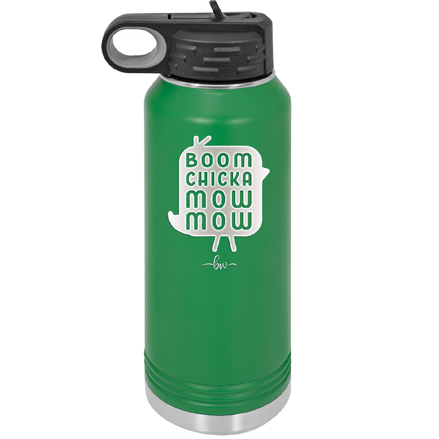 Boom Chicka Mow Mow - Laser Engraved Stainless Steel Drinkware - 2109 -
