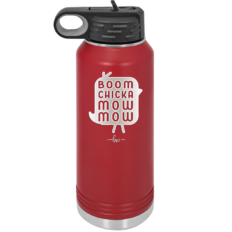 Boom Chicka Mow Mow - Laser Engraved Stainless Steel Drinkware - 2109 -