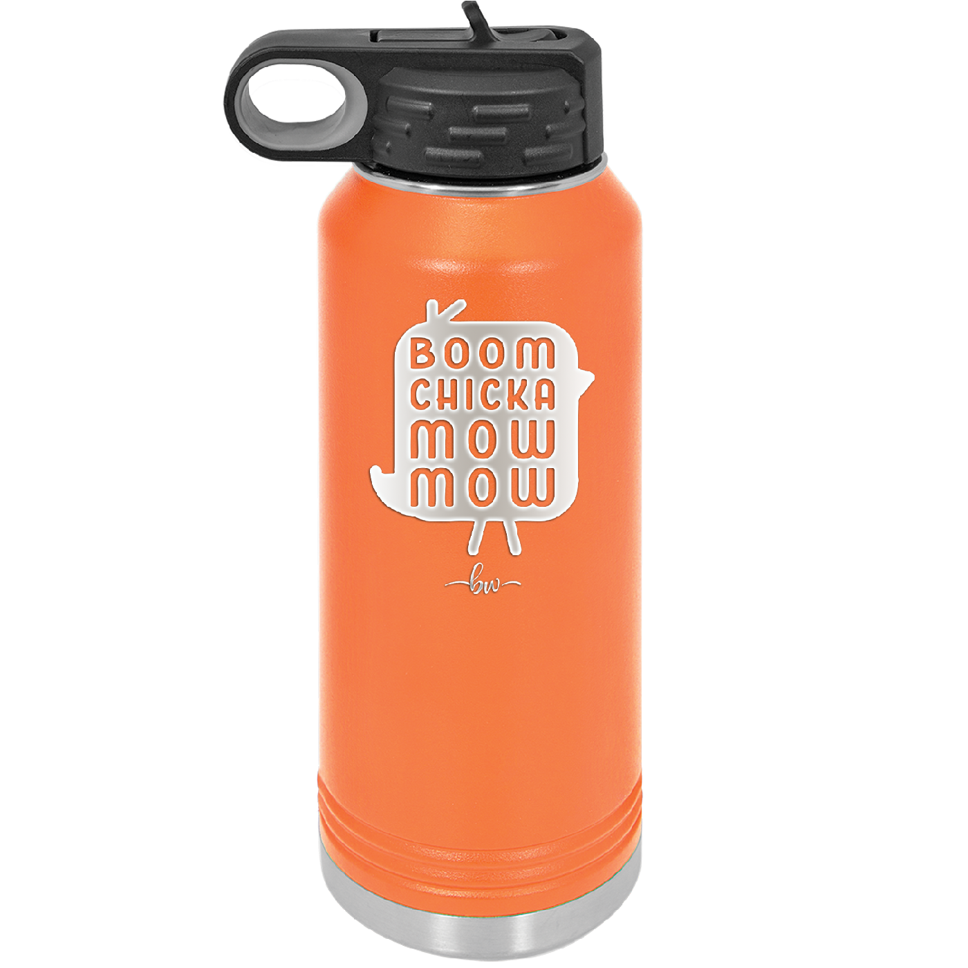 Boom Chicka Mow Mow - Laser Engraved Stainless Steel Drinkware - 2109 -
