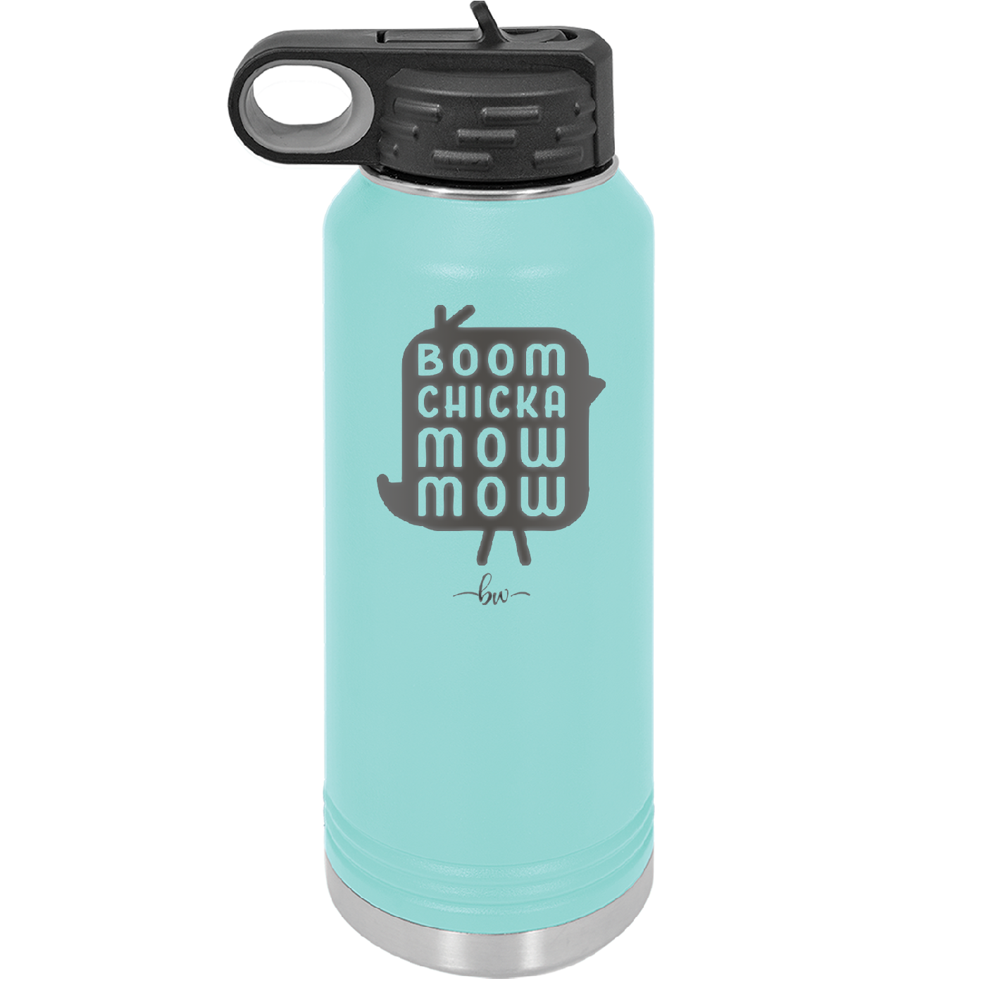 Boom Chicka Mow Mow - Laser Engraved Stainless Steel Drinkware - 2109 -