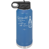Grocery List Wine and Shit to Go with Wine - Laser Engraved Stainless Steel Drinkware - 2113 -