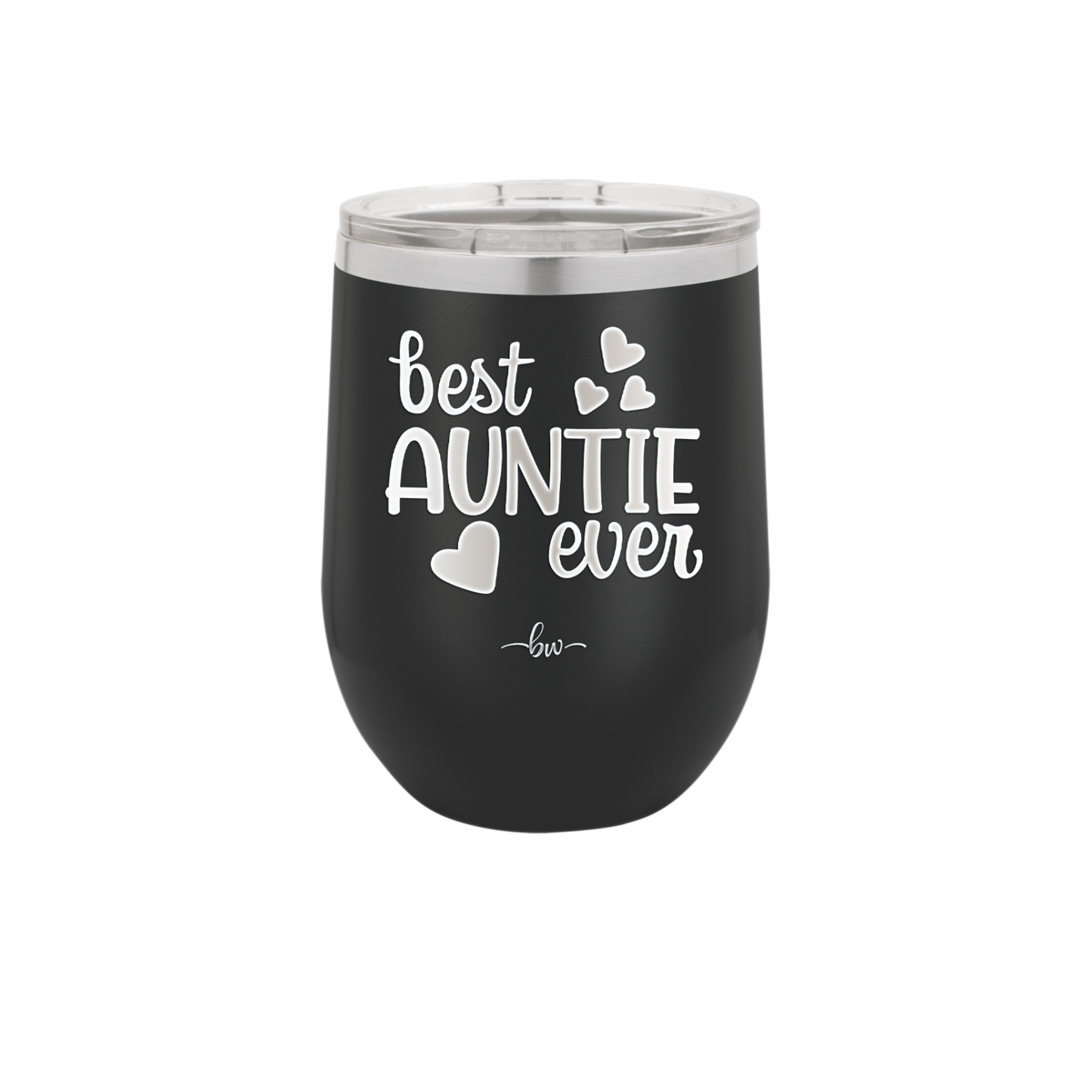 Best Auntie Ever - Laser Engraved Stainless Steel Drinkware - 2114 -