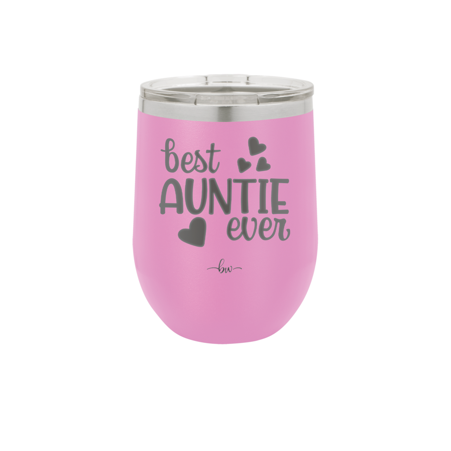 Best Auntie Ever - Laser Engraved Stainless Steel Drinkware - 2114 -