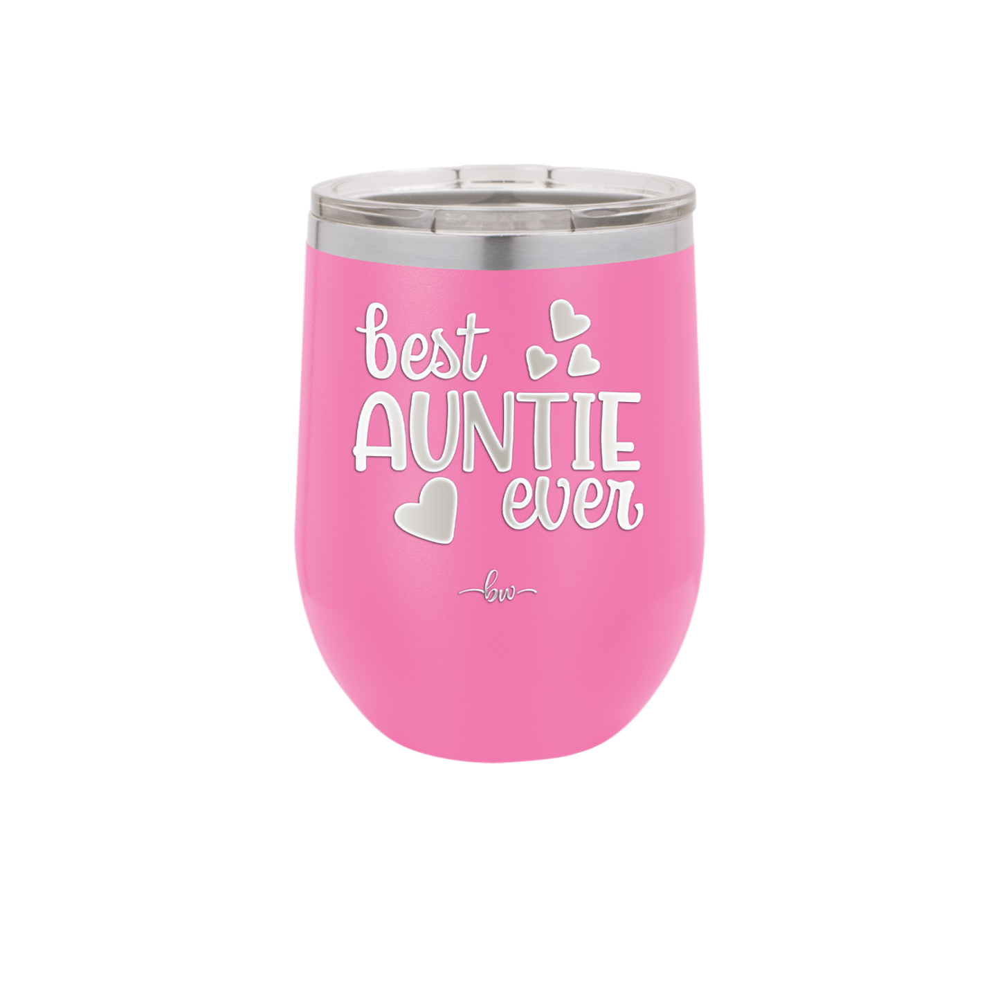 Best Auntie Ever - Laser Engraved Stainless Steel Drinkware - 2114 -