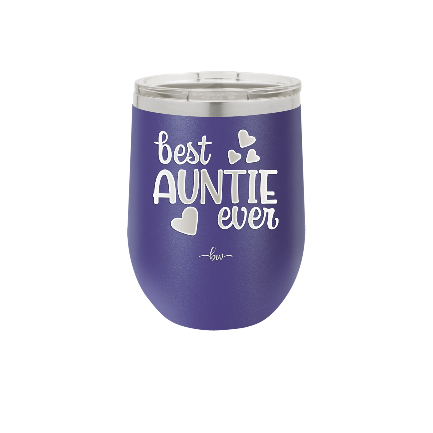 Best Auntie Ever - Laser Engraved Stainless Steel Drinkware - 2114 -