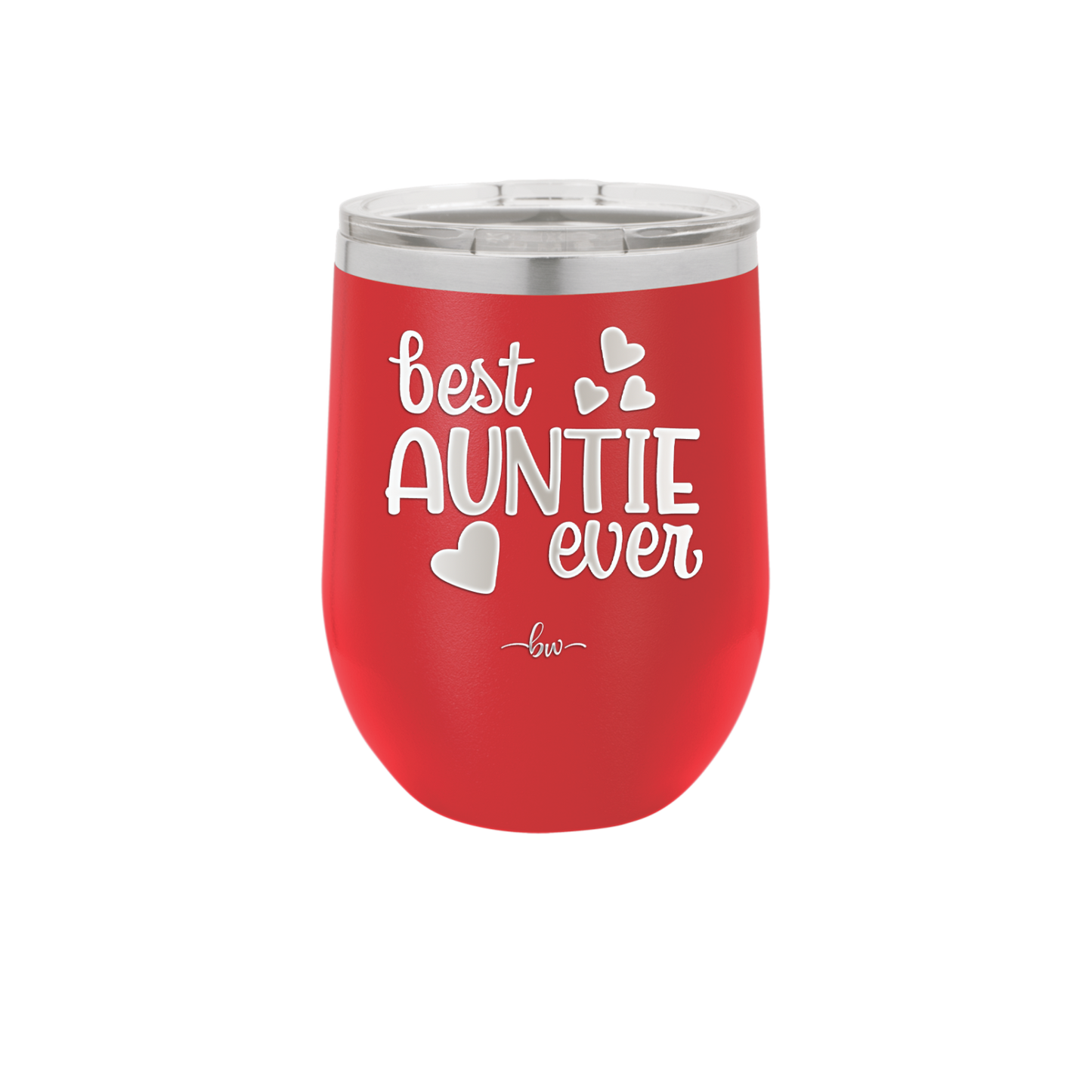 Best Auntie Ever - Laser Engraved Stainless Steel Drinkware - 2114 -