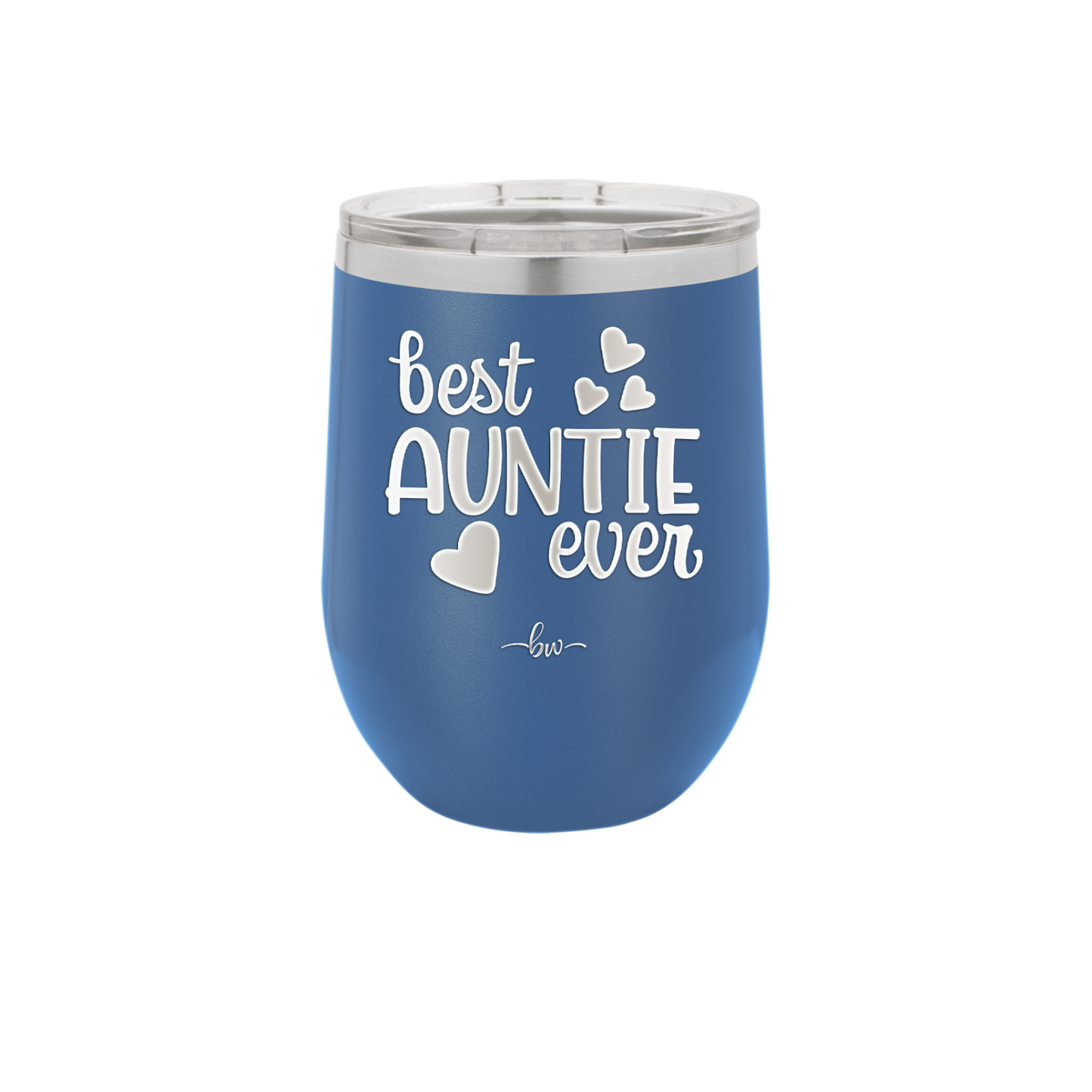 Best Auntie Ever - Laser Engraved Stainless Steel Drinkware - 2114 -