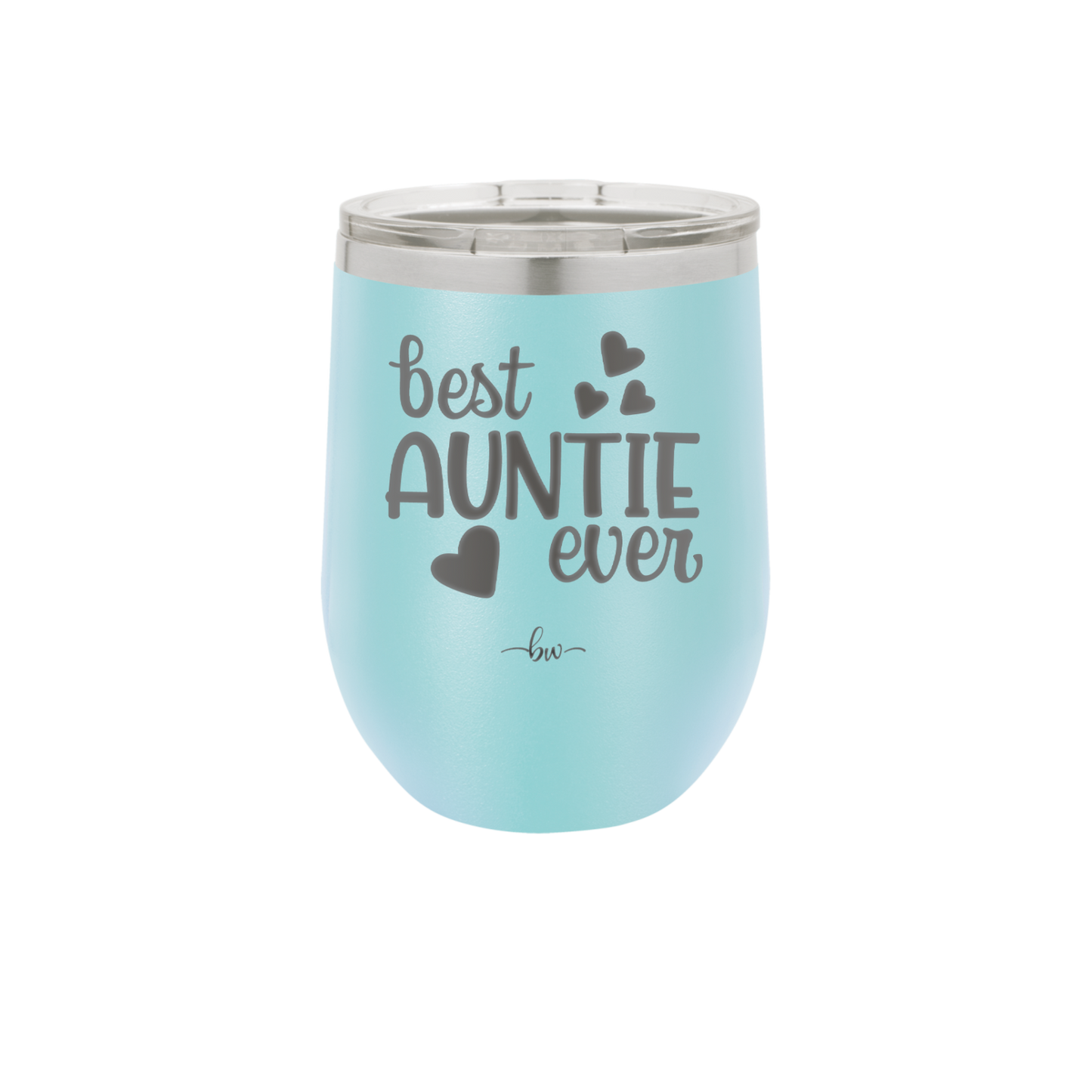 Best Auntie Ever - Laser Engraved Stainless Steel Drinkware - 2114 -