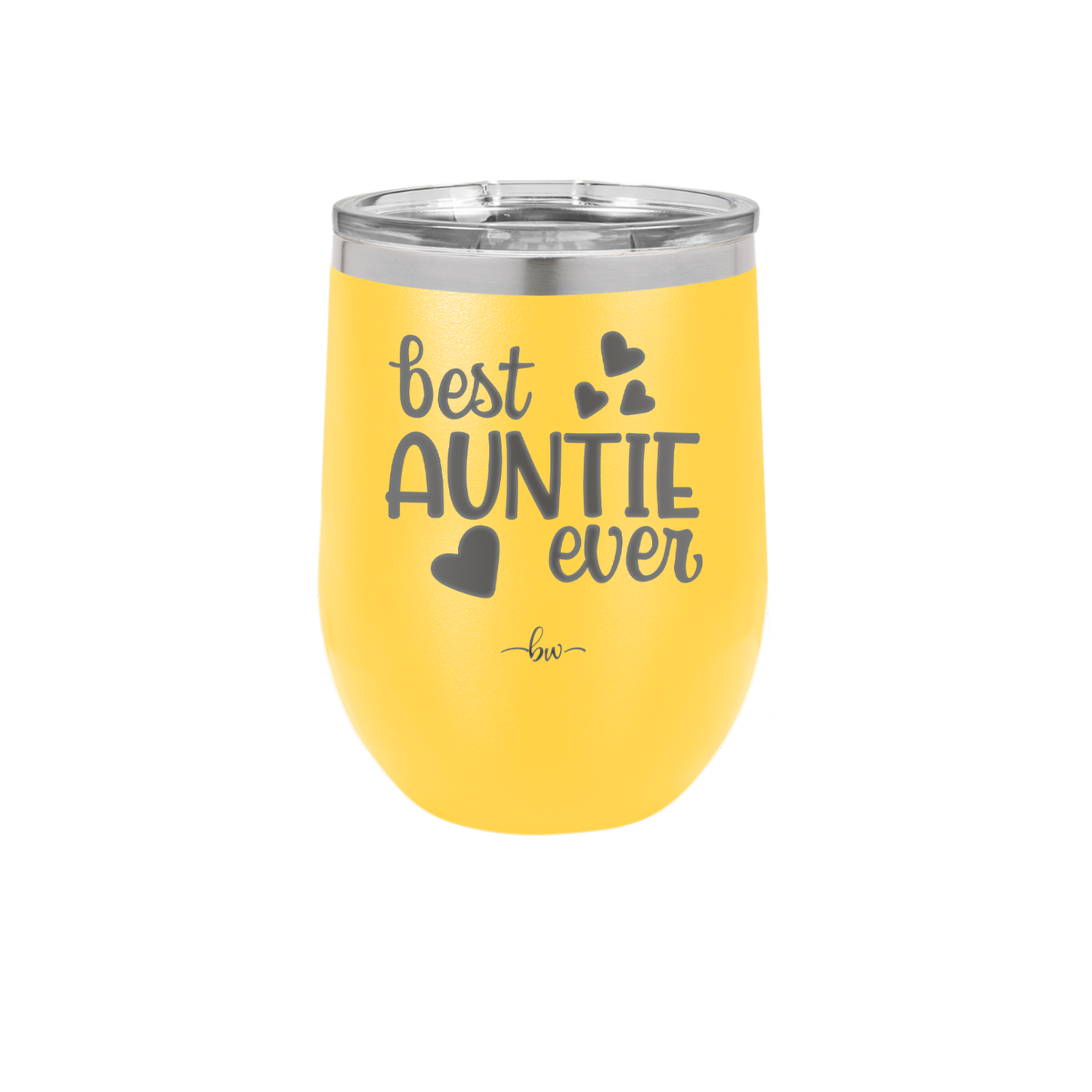 Best Auntie Ever - Laser Engraved Stainless Steel Drinkware - 2114 -