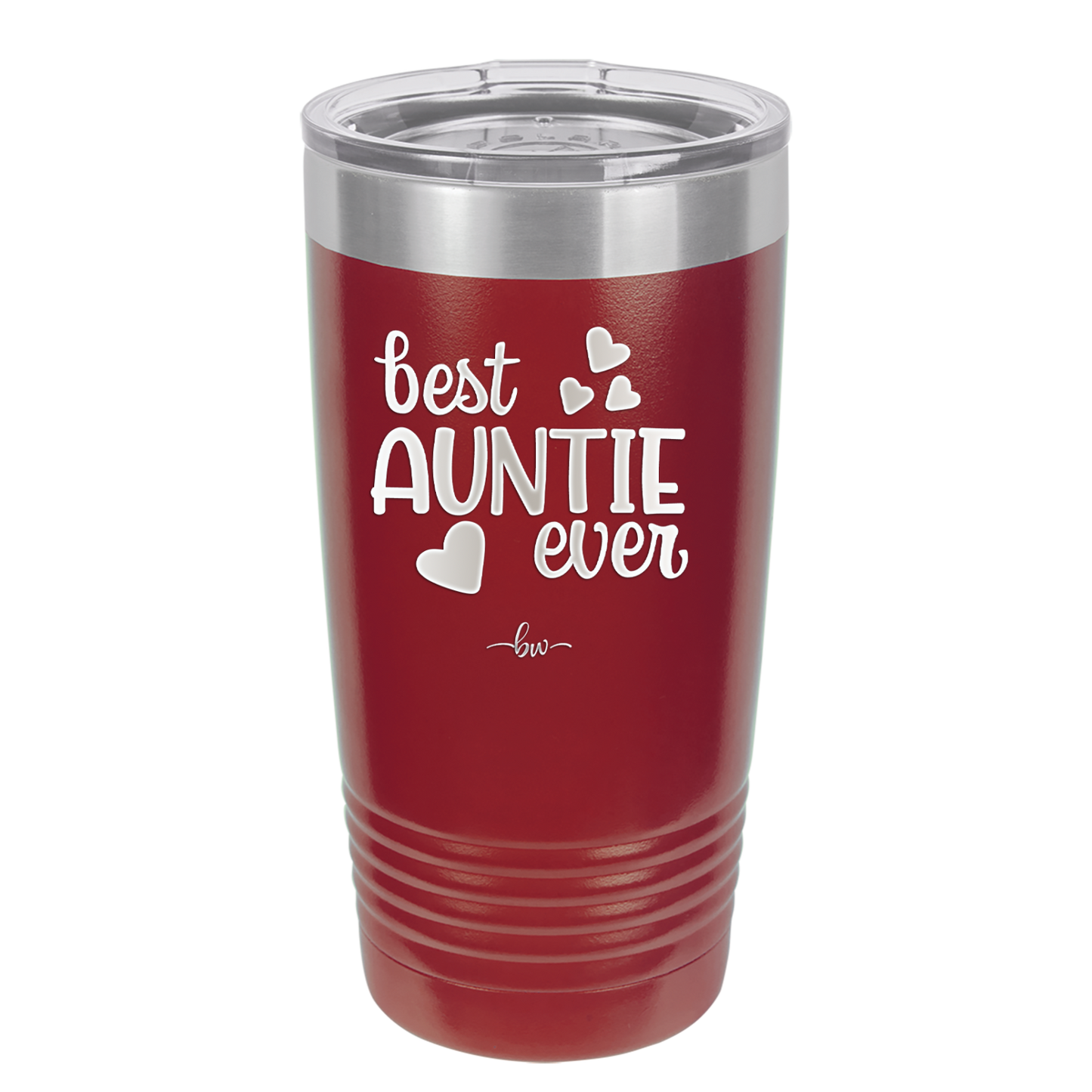 Best Auntie Ever - Laser Engraved Stainless Steel Drinkware - 2114 -