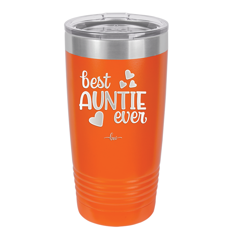 Best Auntie Ever - Laser Engraved Stainless Steel Drinkware - 2114 -
